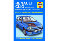 Haynes Workshop manual Renault Clio bensin och diesel (maj 1998 - maj 2001)