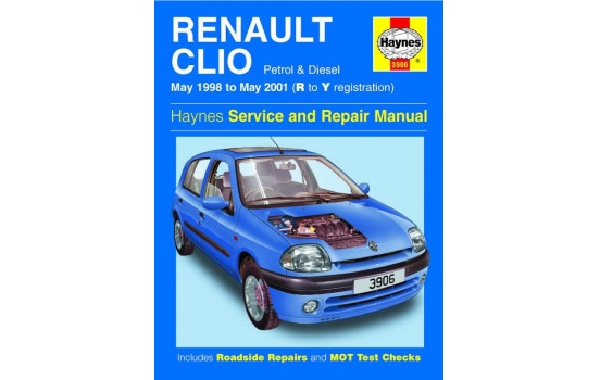 Haynes Workshop manual Renault Clio bensin och diesel (maj 1998 - maj 2001)