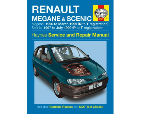 Haynes Workshop manual Renault Mégane & Scenic bensin och diesel (1996-1999)