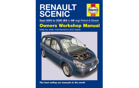 Haynes Workshop manual Renault Scénic bensin och diesel (september 2003-2006)