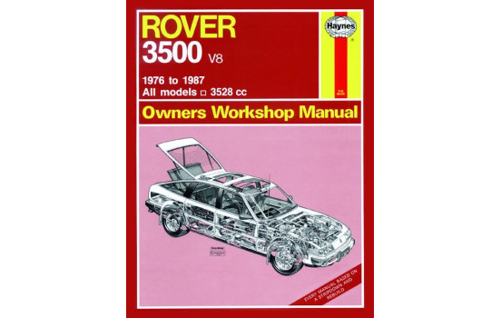 Haynes Workshop manual Rover 3500 (1976-1987) klassisk utskrift