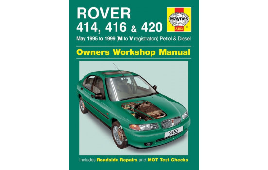 Haynes Workshop manual Rover 414, 416 och 420 bensin och diesel (1995-1999)