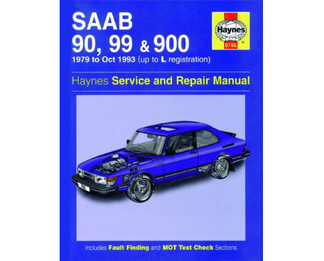 Haynes Workshop manual Saab 90, 99 och 900 bensin (1979-okt 1993)