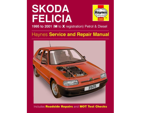 Haynes Workshop manual Skoda Felicia bensin och diesel (1995-2001)