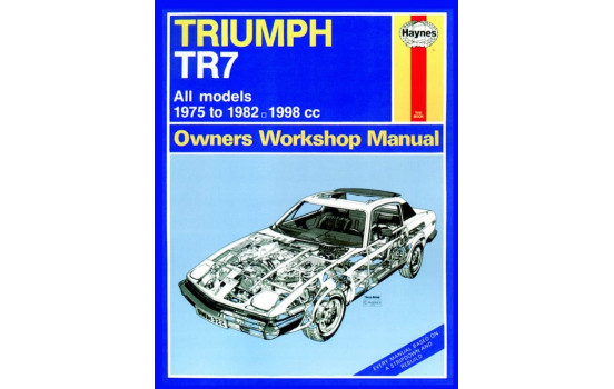 Haynes Workshop manual Triumph TR7 (1975 - 1982) klassisk utskrift