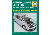 Haynes Workshop manual Vauxhall / Opel Astra diesel (maj 2004-2008)