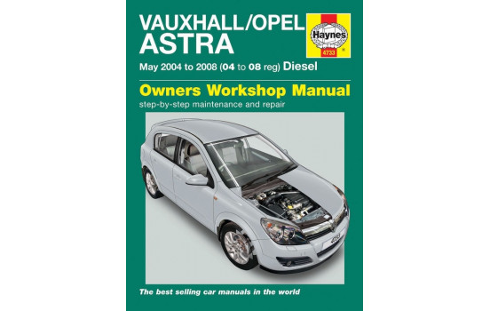 Haynes Workshop manual Vauxhall / Opel Astra diesel (maj 2004-2008)