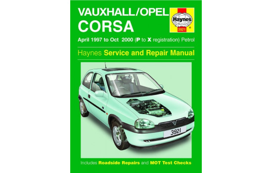 Haynes Workshop manual Vauxhall / Opel Corsa bensin (april 1997 - okt 2000)
