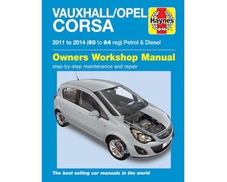 Haynes Workshop manual Vauxhall / Opel Corsa bensin och diesel (2011-2014)
