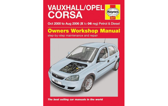 Haynes Workshop manual Vauxhall / Opel Corsa bensin och diesel (okt 2000-2006)