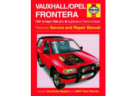 Haynes Workshop manual Vauxhall / Opel Frontera bensin och diesel (1991-1998)