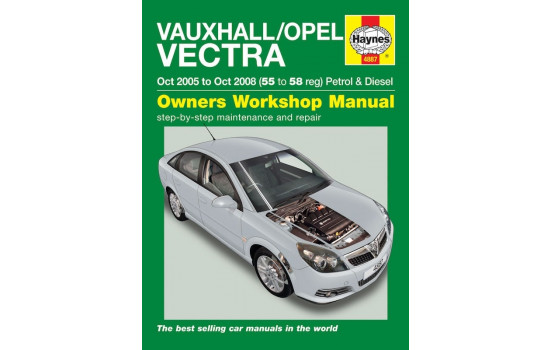 Haynes Workshop manual Vauxhall / Opel Vectra bensin och diesel (okt 2005 - okt 2008)