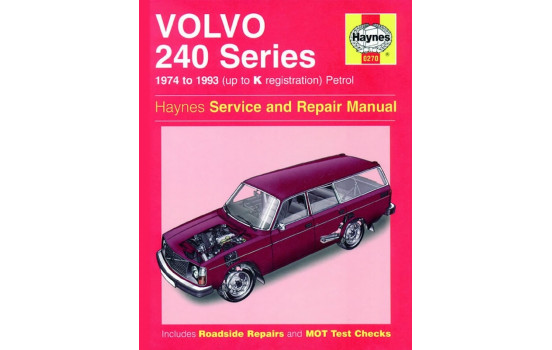 Haynes Workshop manual Volvo 240-serien bensin (1974-1993)