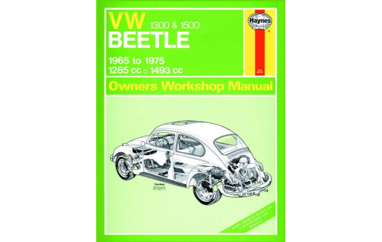 Haynes Workshop manual VW Beetle 1300 och 1500 (1965 - 1975)