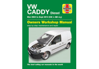 Haynes Workshop manual VW Caddy diesel (mars 2004-september 2015)