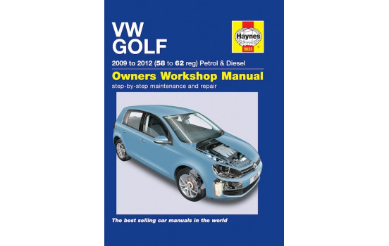Haynes Workshop manual VW Golf bensin och diesel (2009-2012)