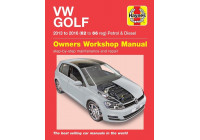 Haynes Workshop manual VW Golf bensin och diesel (2013-2016)