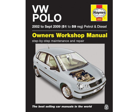 Haynes Workshop manual VW Polo bensin och diesel (2002 - sep 2009)