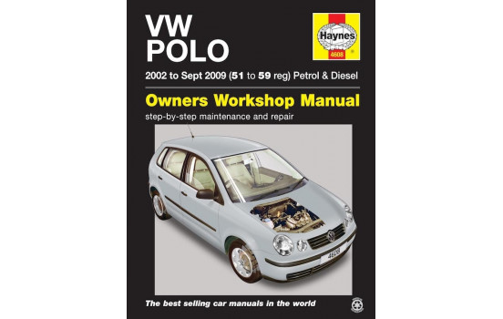 Haynes Workshop manual VW Polo bensin och diesel (2002 - sep 2009)