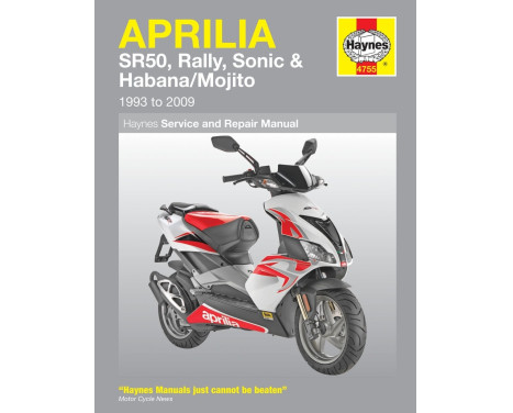 Aprilia SR50, Rally, Sonic & Habana / Mojito Scooters (93 - 09)
