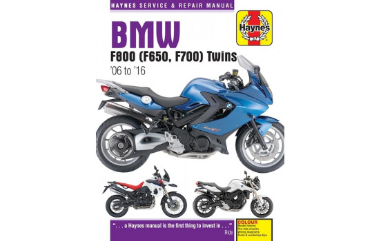 BMW F650, F700 & F800Twins (06-16)