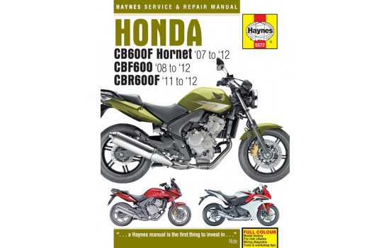 Honda CB600 Hornet, CBF600 & CBR600F (07 - 12)
