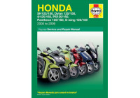 Honda125 Scooters (SH, SES, NES, PES & FES125) (00 - 09)