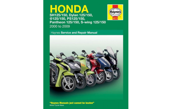 Honda125 Scooters (SH, SES, NES, PES & FES125) (00 - 09)