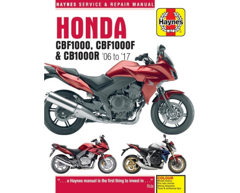 HondaCBF1000 (06-10), CBF1000F (11-17) och CB1000R (08-17)