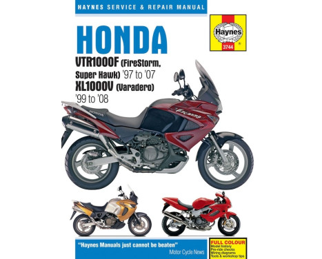 HondaVTR1000F (FireStorm, Super Hawk) (97 - 07) XL1000V (Varadero) (99 - 08)