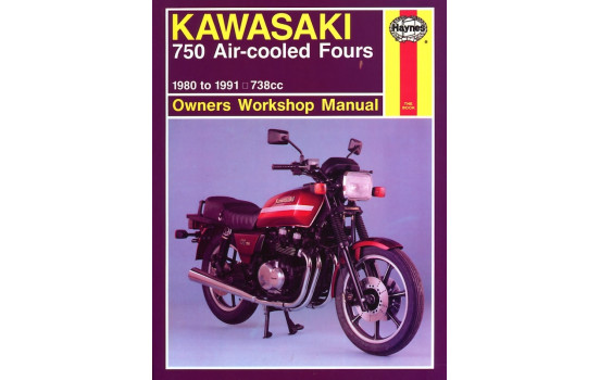 Kawasaki 750 Luftkylda fyra (80 - 91)
