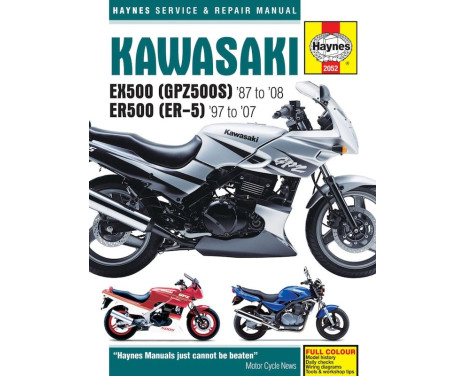 Kawasaki EX500 (GPZ500S) & ER500 (ER-5) (87 - 08)