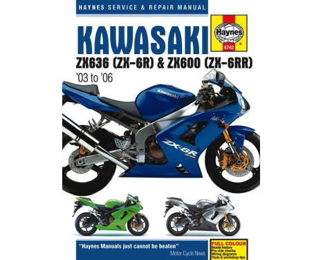 Kawasaki ZX636 (ZX-6R) & ZX600 (ZX6RR) (03 - 06)