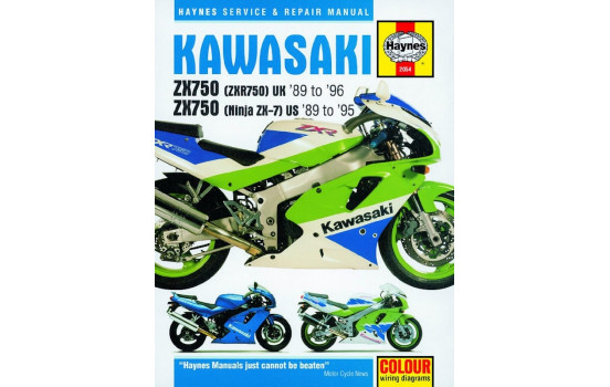 KawasakiZX750 (Ninja ZX-7 & ZXR750) Fours (89 - 96)