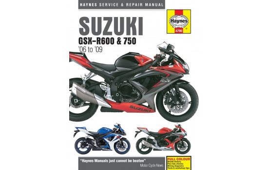 SuzukiGSX-R600 & 750 (06-16)