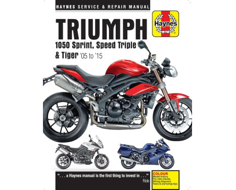 Triumph1050 Sprint ST, Speed Triple & Tiger (05-15)