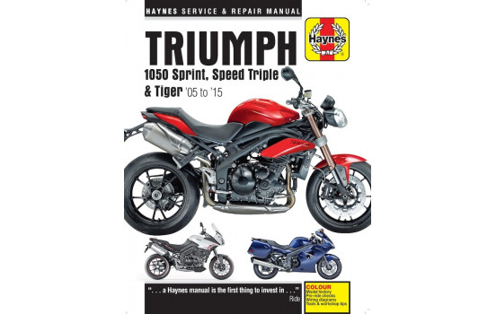 Triumph1050 Sprint ST, Speed Triple & Tiger (05-15)