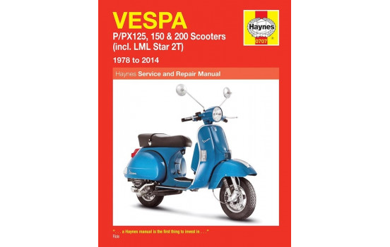 VespaP / PX 125, 150 & 200 skotrar (Inc. LML Star 2T) (78-14)
