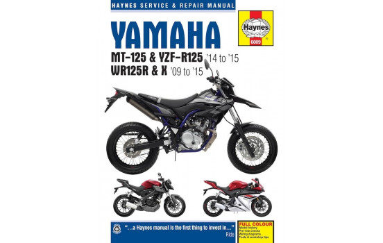 Yamaha MT-125, YZF-R125 (14 - 15) WR125R / X (09 - 15)