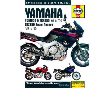 Yamaha TDM850, TRX850 & XTZ750 (89 - 99)