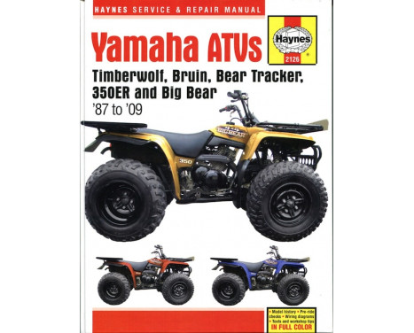 Yamaha Timberwolf, Brown, Bear Tracker, 350ER & Big Bear ATV (87 - 09)