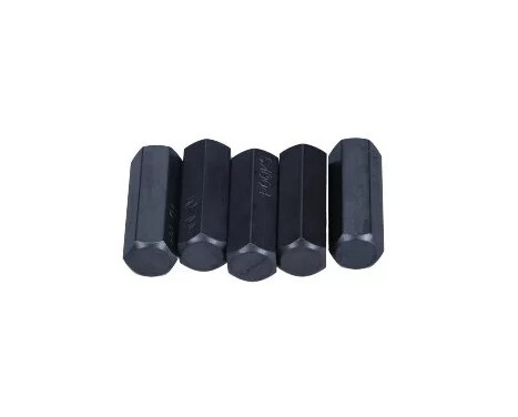 Rooks Bit 10 mm (3/8") sexkantshylsa 30 mm 5 stycken
