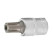 Force Bit Sockel 1/2" Rib med hål M8