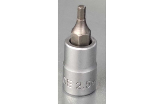 Force Bit Sockel 1/4" Hex 2,5 mm