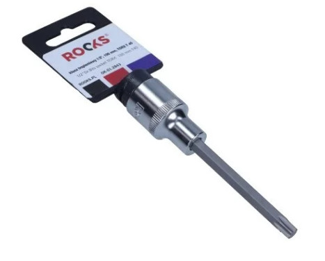 Rooks Bit Sockel 1/2, 100 MM, TORX T40