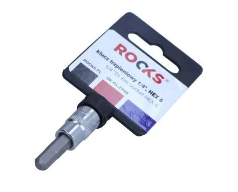 Rooks Bit Socket 1/4", Allen 6