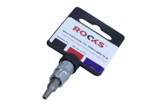 Rooks Bit Socket 1/4", Torx TS20