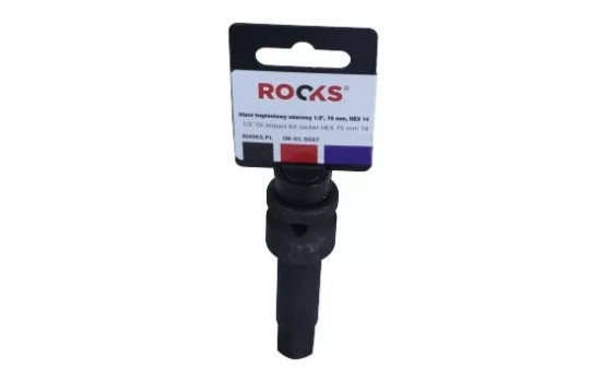 Rooks Slagbitssocket 1/2", 75 mm, insex 14