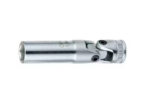 Force knäledshylsa 3/8", 6-sidig lång 16 mm