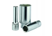 Force Sockel lång 1/2", 6-sidig 22mm